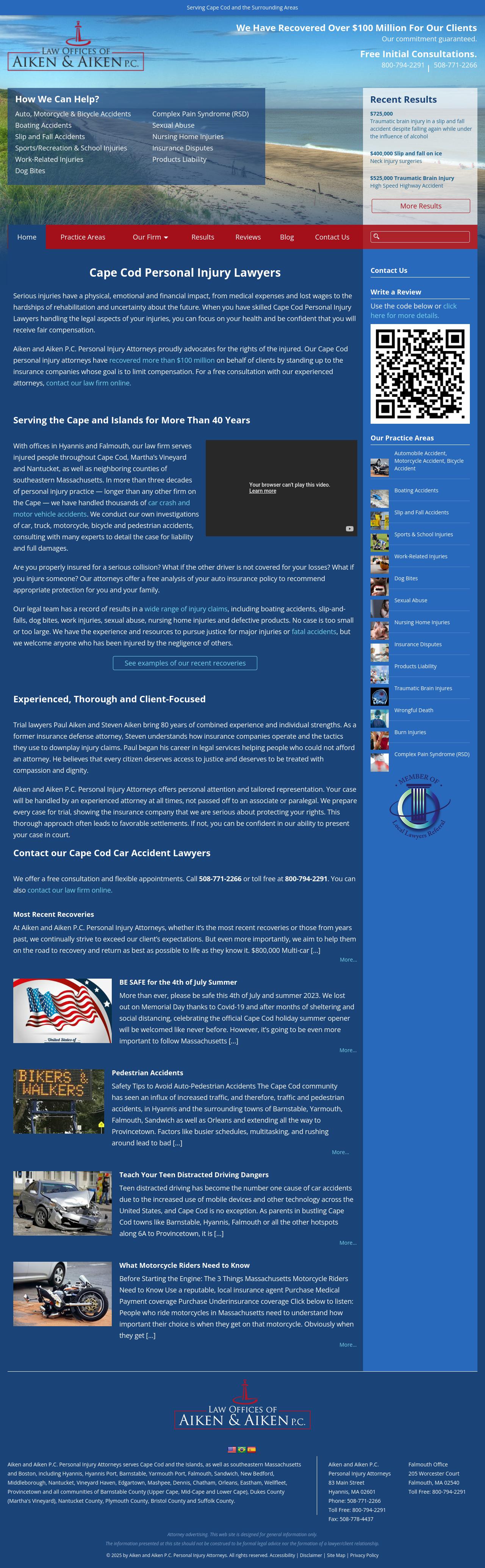 Aiken & Aiken P.C. - Hyannis MA Lawyers