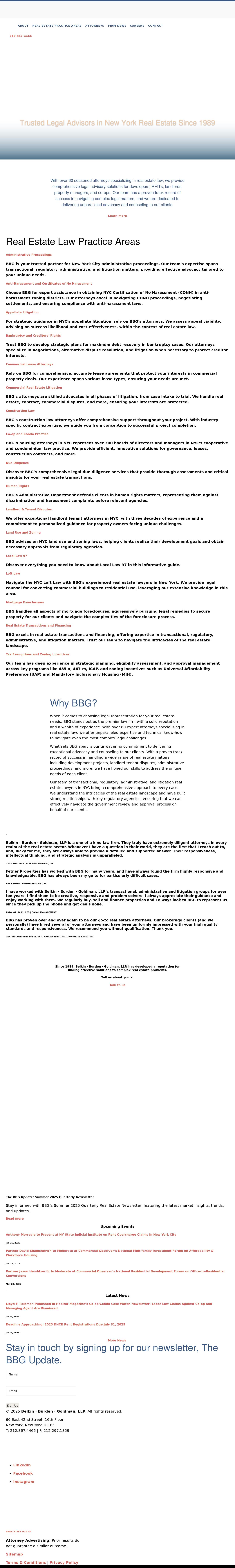 Belkin Burden Wenig & Goldman, LLP - Westport CT Lawyers