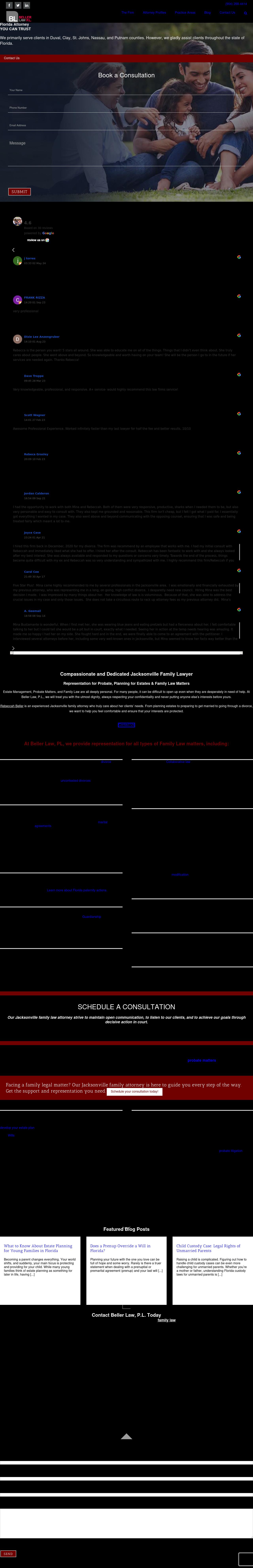 Beller & Bustamante, P.L. - Jacksonville FL Lawyers