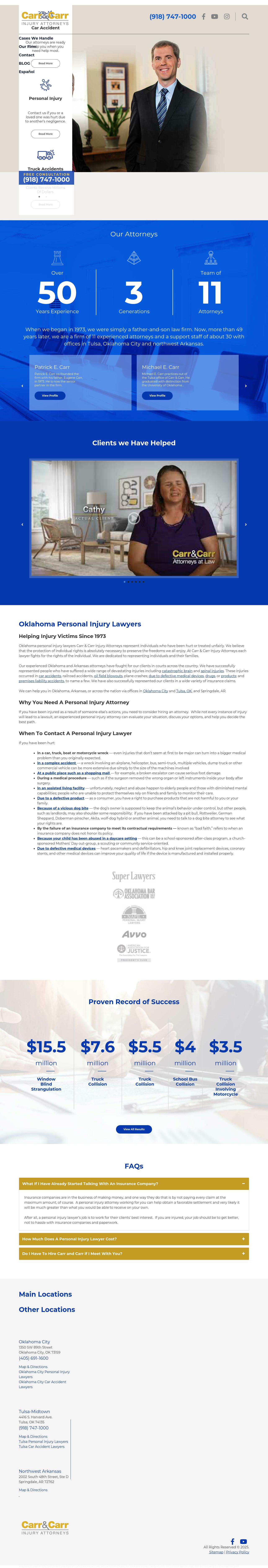 Carr & Carr, Attorneys at Law - Tulsa OK Lawyers