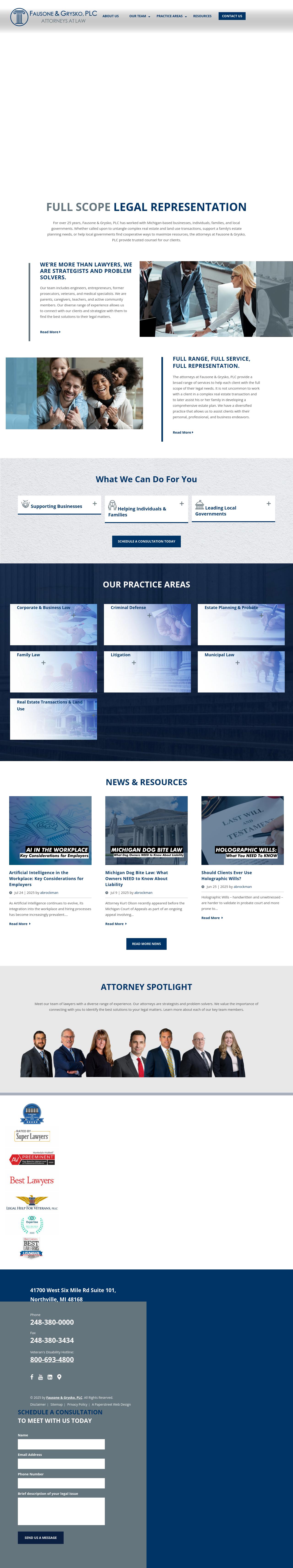 Fausone Bohn, LLP - Howell MI Lawyers