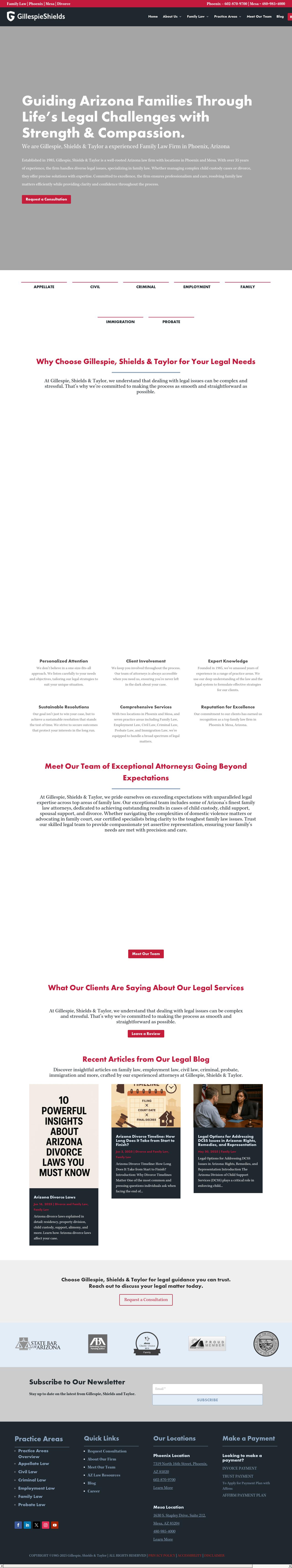 Gillespie, Shields & Durrant - Mesa AZ Lawyers