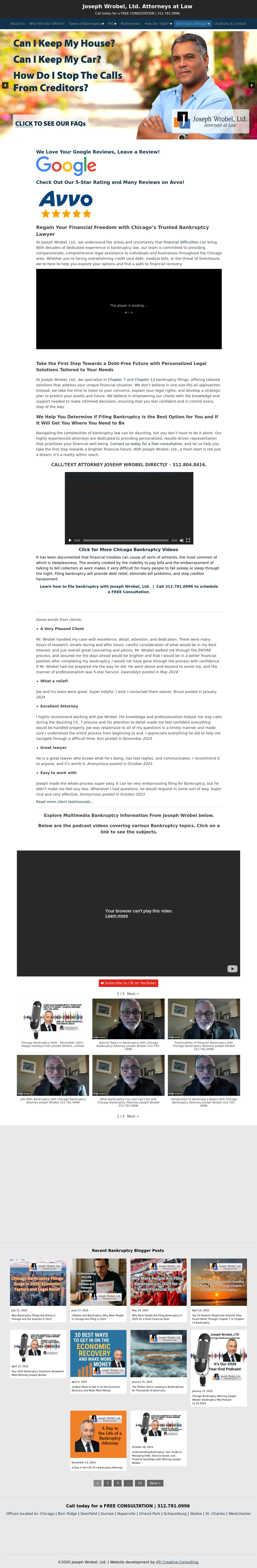 Joseph Wrobel, Ltd. - Chicago IL Lawyers