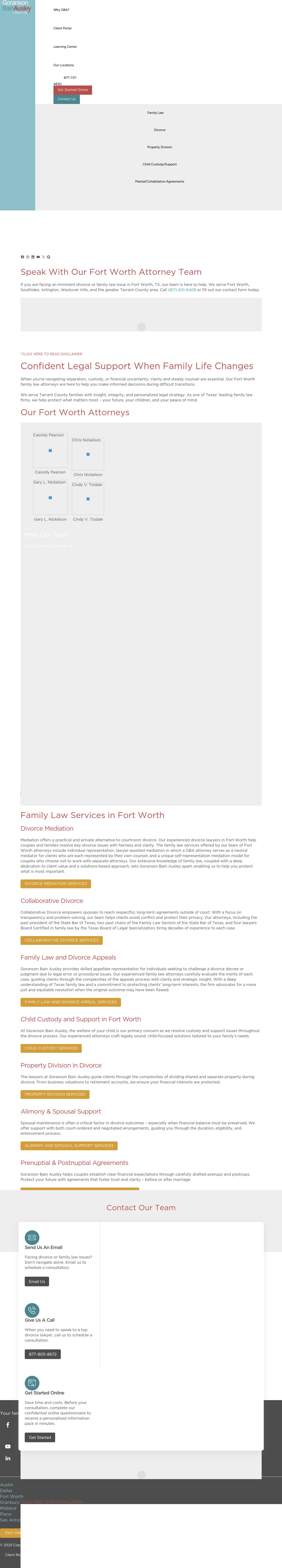 Law Office of Gary L. Nickelson - Fort Worth TX Lawyers