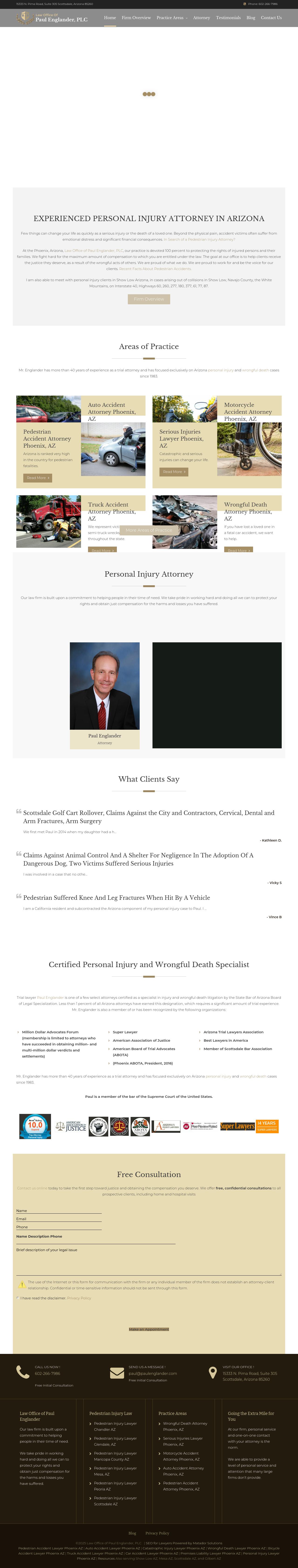 Law Office of Paul Englander, PLC - Phoenix AZ Lawyers