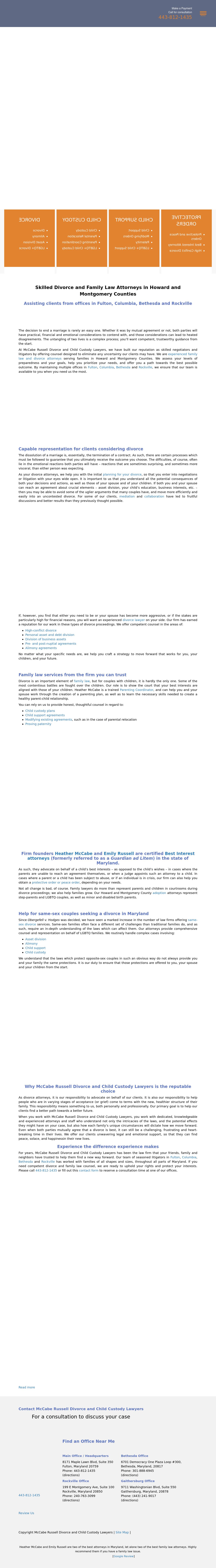 McCabe Russell Progressive Family Law - Rockville MD Lawyers