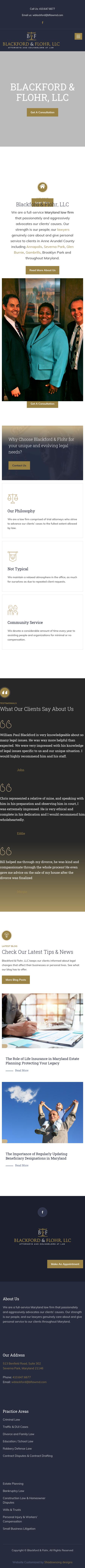 Blackford & Flohr, LLC - Severna Park MD Lawyers