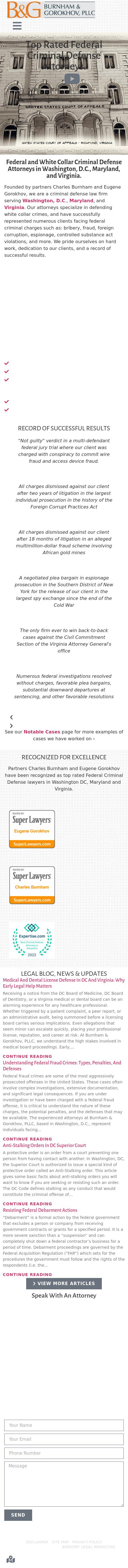 Burnham & Gorokhov, PLLC - Washington DC Lawyers