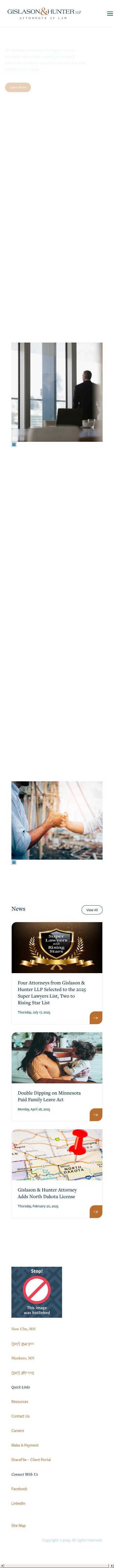 Gislason & Hunter LLP - Minneapolis MN Lawyers