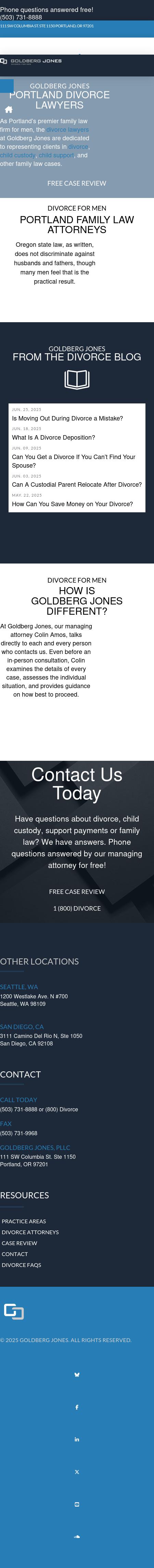 Goldberg Jones - Portland OR Lawyers