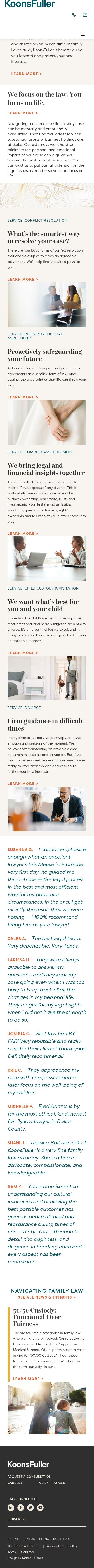 KoonsFuller, PC - Denton TX Lawyers