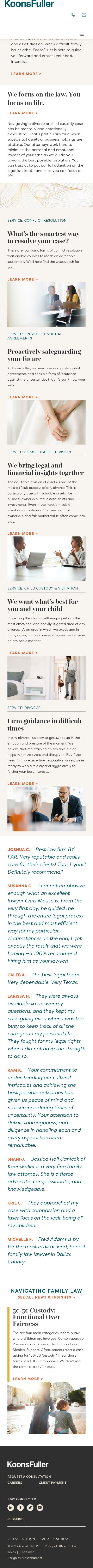 KoonsFuller, PC - Houston TX Lawyers