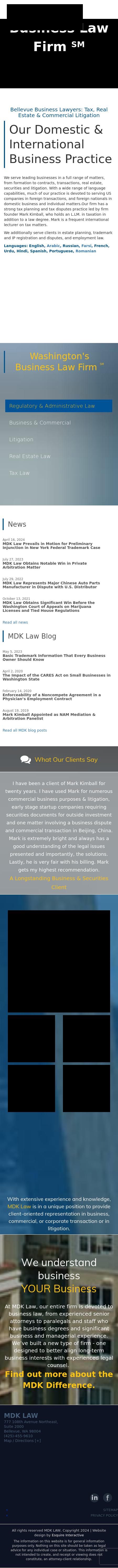 MDK Law - Bellevue WA Lawyers