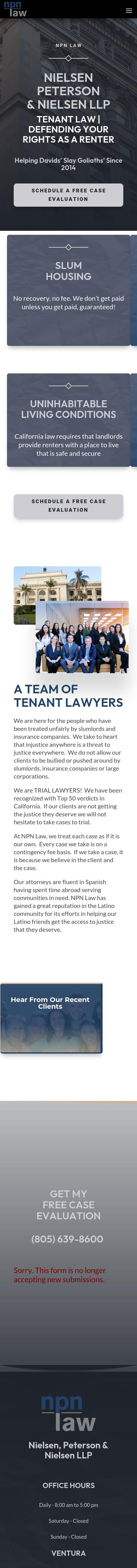Nielsen, Peterson & Nielsen LLP - Oxnard CA Lawyers