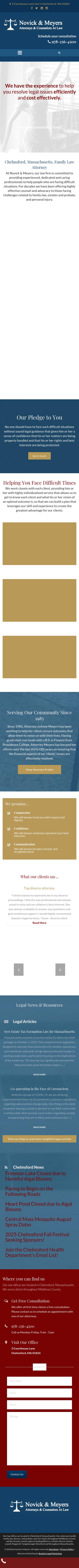 Novick & Meyers - Westford MA Lawyers