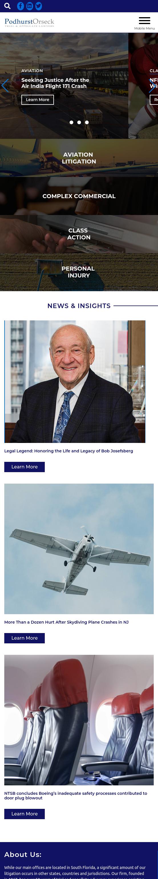 Podhurst Orseck PA - Miami FL Lawyers
