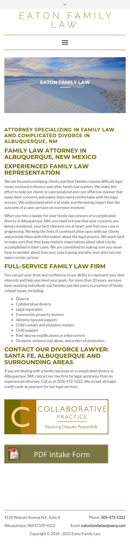 Stephen P. Eaton - Albuquerque NM Lawyers