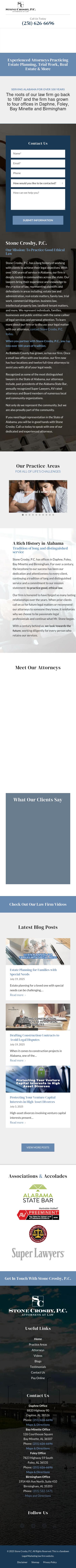 Stone, Granade & Crosby, P.C. - Foley AL Lawyers