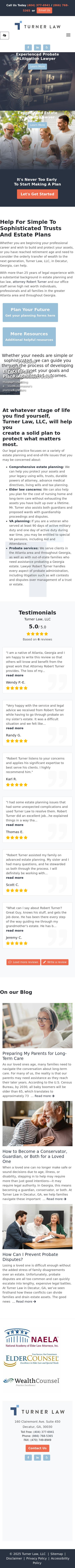 Turner Law, P.C. - Decatur GA Lawyers