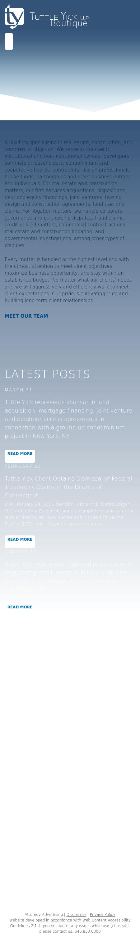 Tuttle Yick LLP - New York NY Lawyers