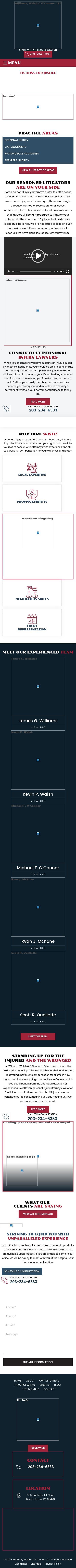 Williams, Walsh & O'Connor, LLC - North Haven CT Lawyers