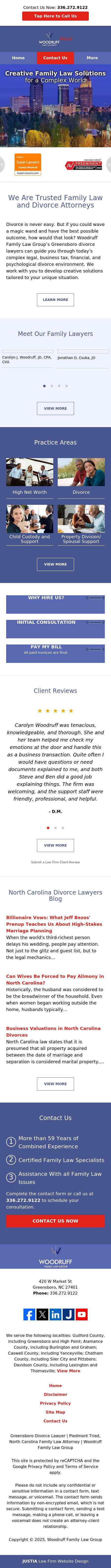 Woodruff Family Law Group - Greensboro NC Lawyers