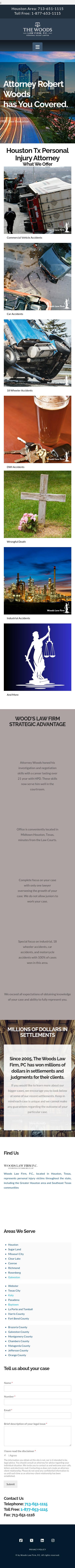 Woods Law Firm, P.C. - Houston TX Lawyers