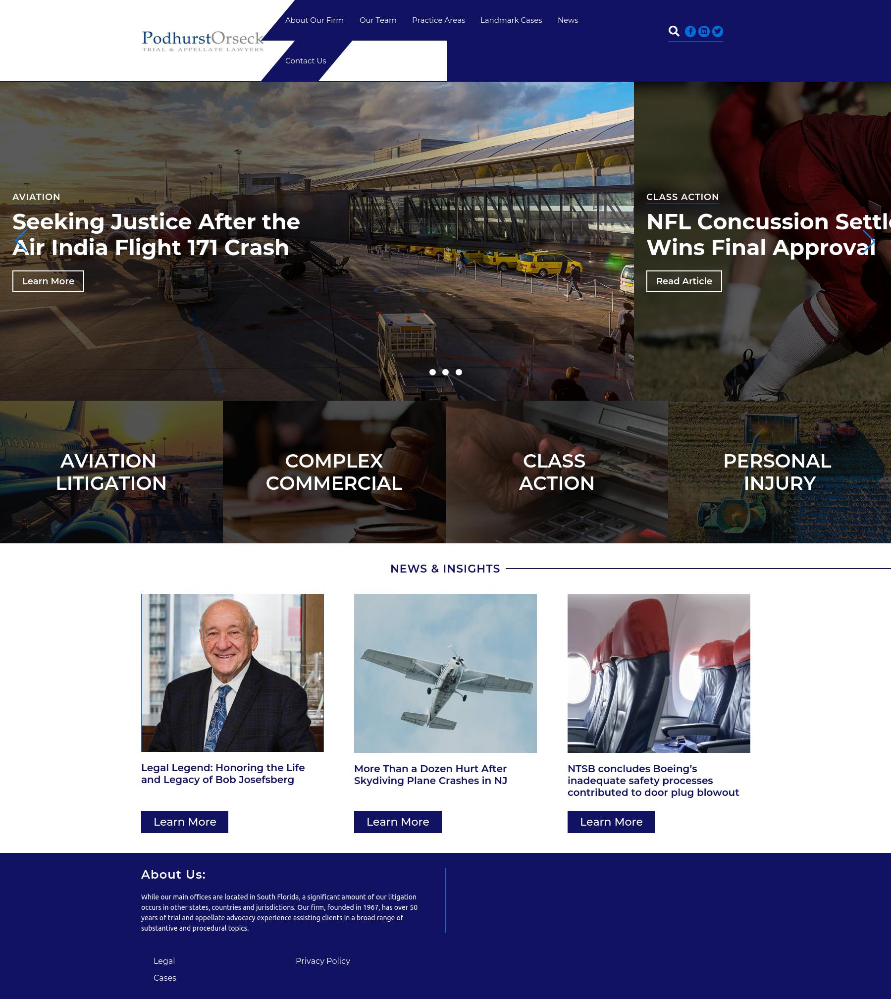 Podhurst Orseck PA - Miami FL Lawyers