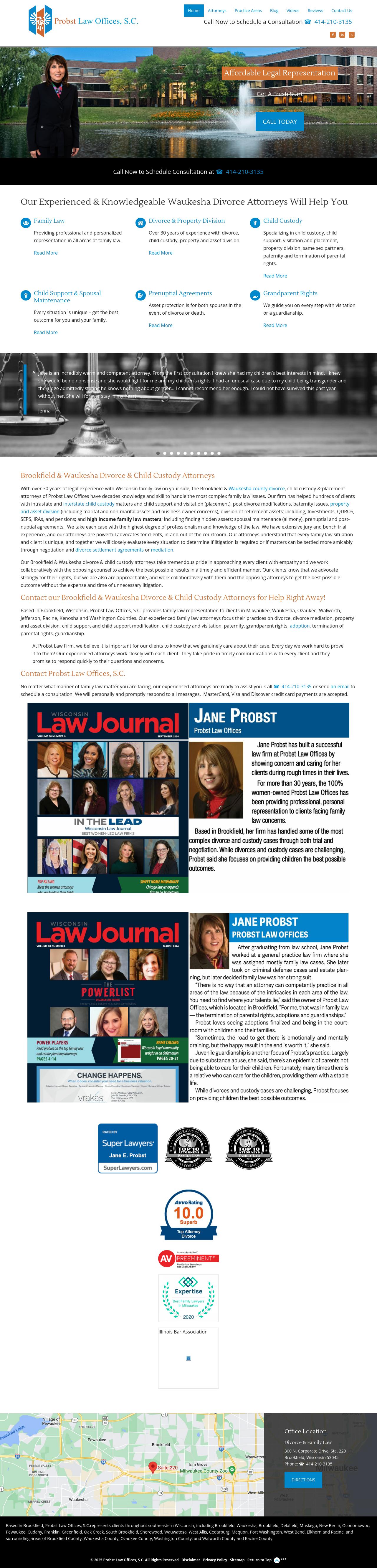 Probst Law Offices, S.C. - Wauwatosa WI Lawyers