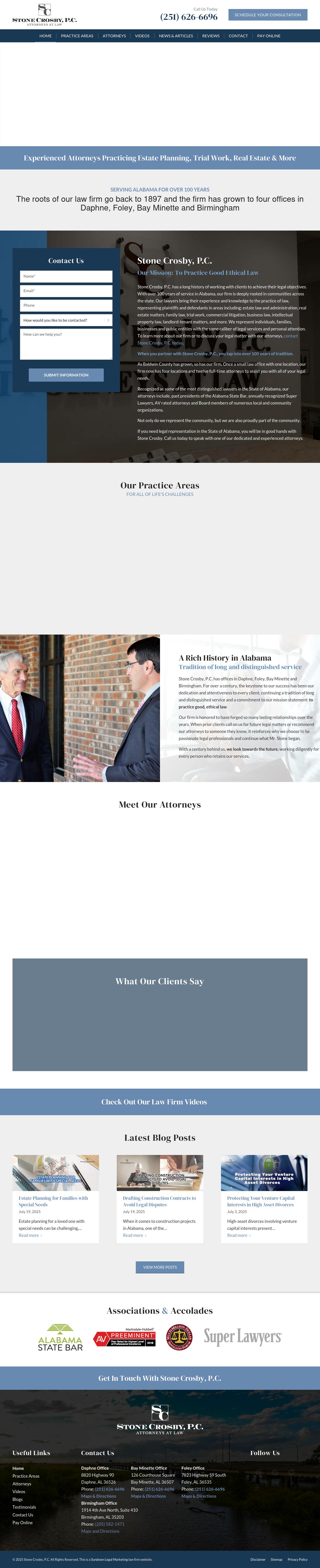 Stone, Granade & Crosby, P.C. - Foley AL Lawyers