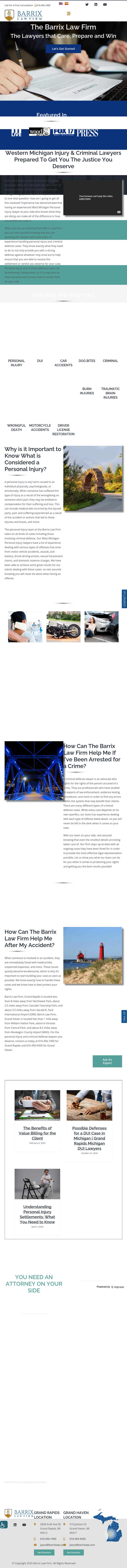 Barrix Law Firm - Grand Haven MI Lawyers