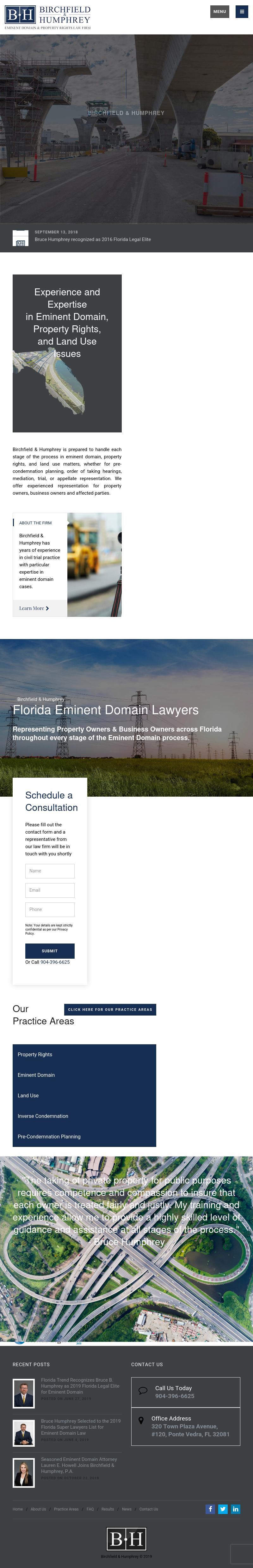 Birchfield & Humphrey PA - Jacksonville FL Lawyers