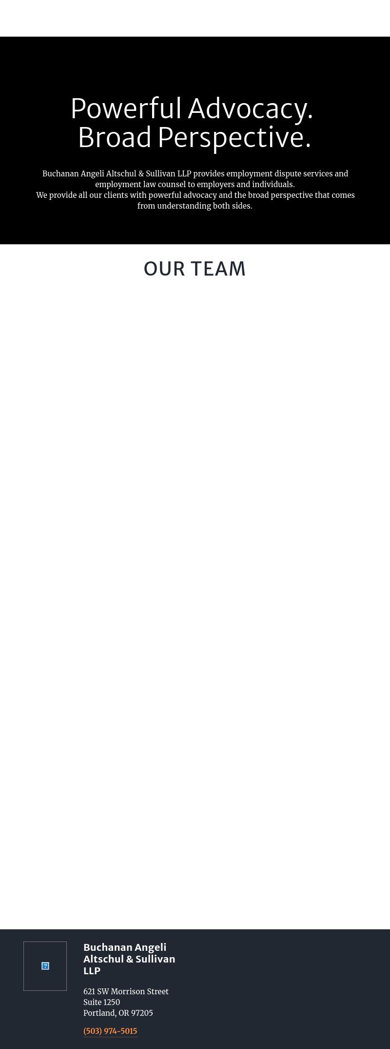 Buchanan Angeli Altschul & Sullivan LLP - Portland OR Lawyers
