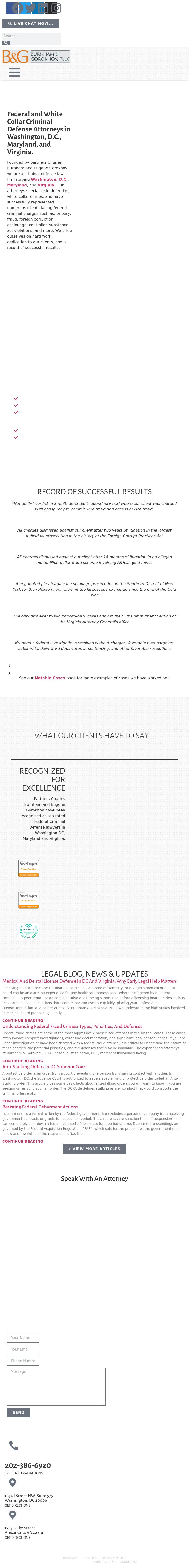 Burnham & Gorokhov, PLLC - Washington DC Lawyers