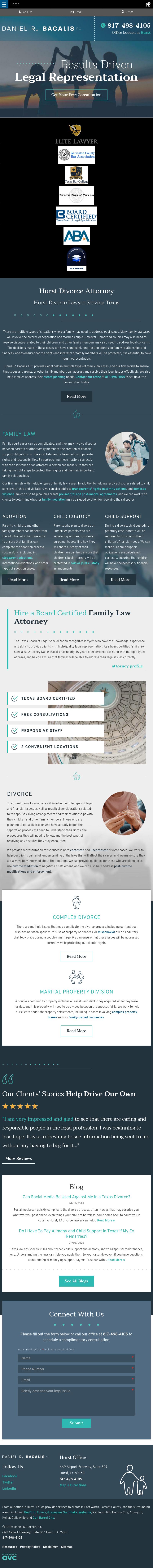 Daniel R. Bacalis, P.C. - League City TX Lawyers