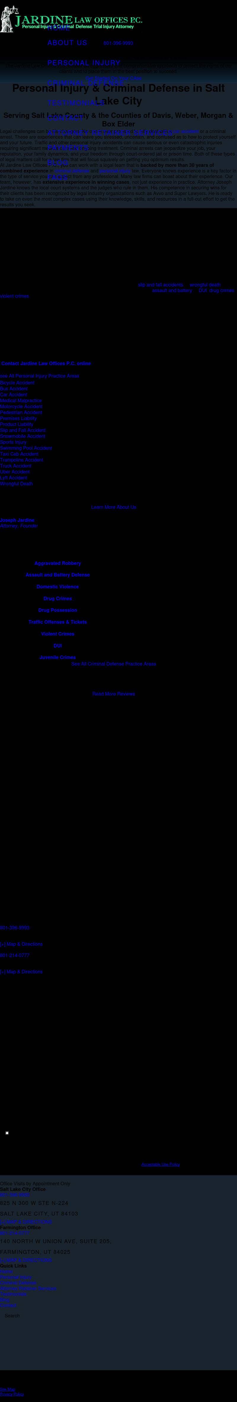 Jardine Law Offices, P.C. - Farmington UT Lawyers