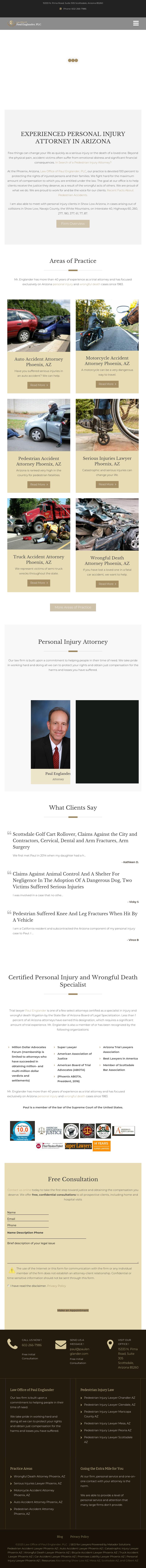 Law Office of Paul Englander, PLC - Phoenix AZ Lawyers
