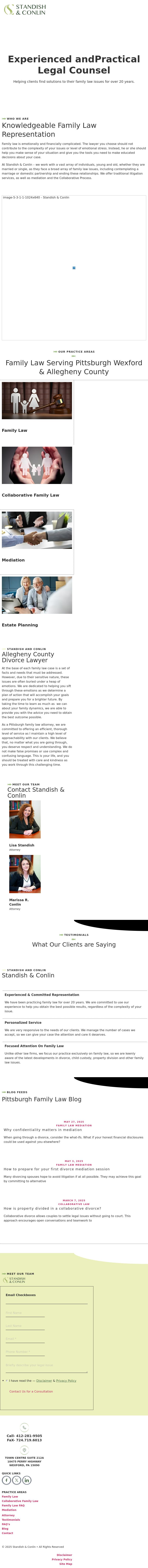 Law Offices of Lisa Standish - Wexford PA Lawyers