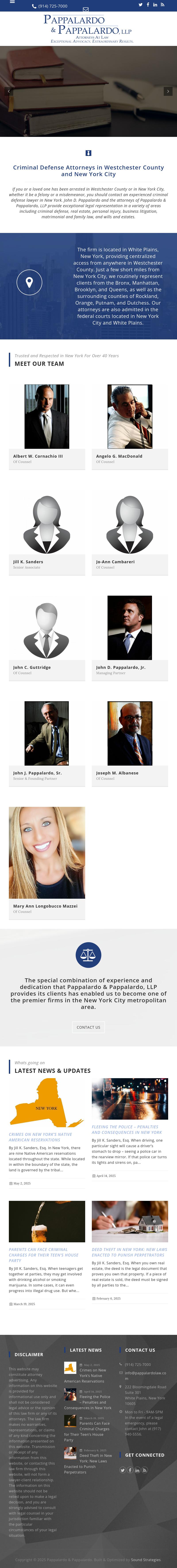 Pappalardo & Pappalardo, LLP - Scarsdale NY Lawyers