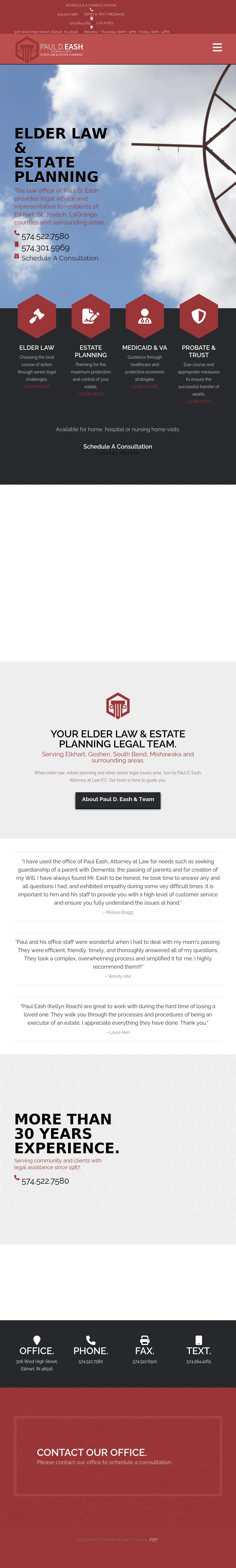 Paul D. Eash - Elkhart IN Lawyers