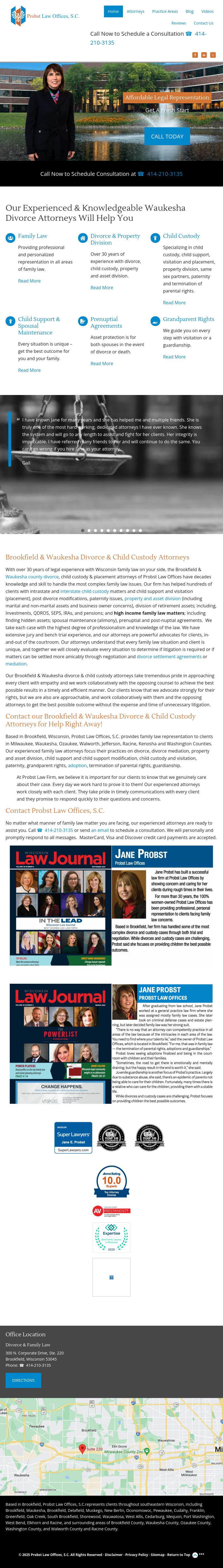 Probst Law Offices, S.C. - Wauwatosa WI Lawyers