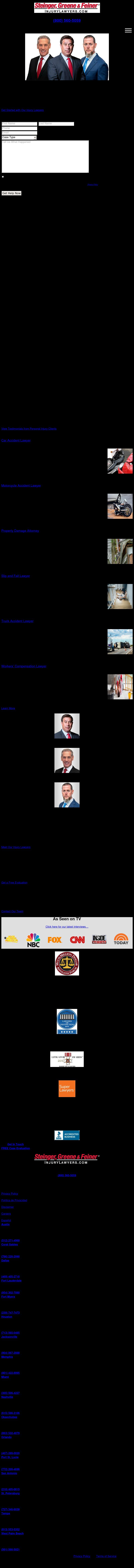Steinger, Iscoe & Greene - West Palm Beach FL Lawyers