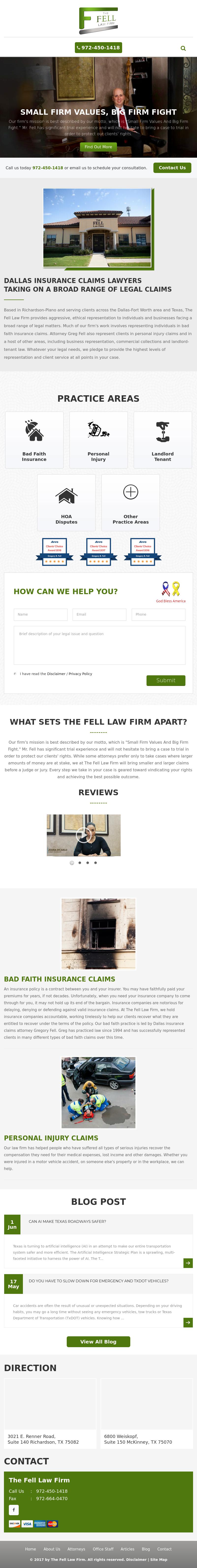 The Fell Law Firm - Richardson TX Lawyers