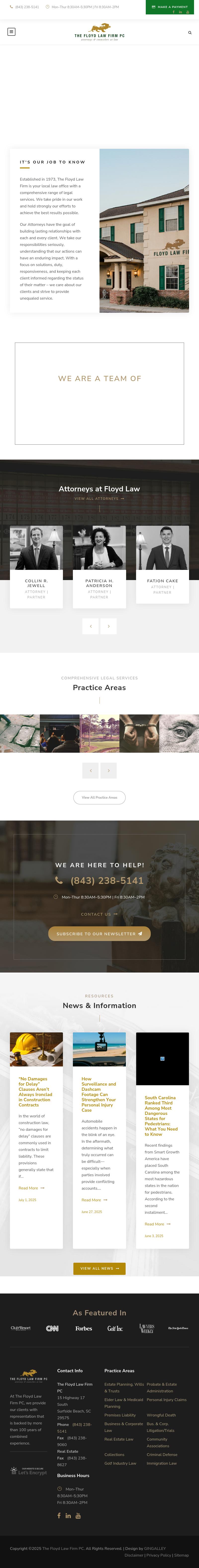 The Floyd Law Firm PC - Surfside Beach SC Lawyers