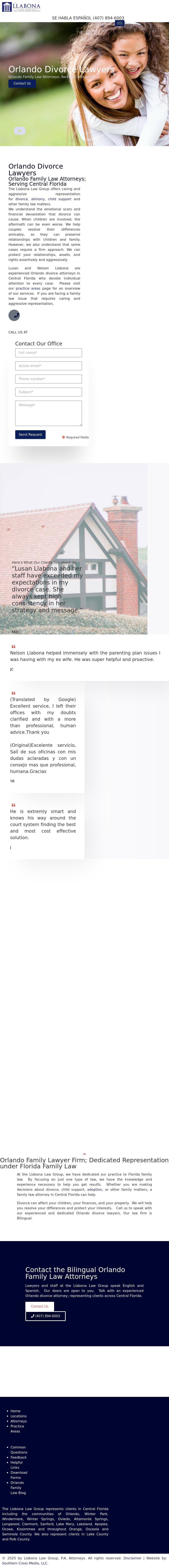 The Llabona Law Group - Orlando FL Lawyers