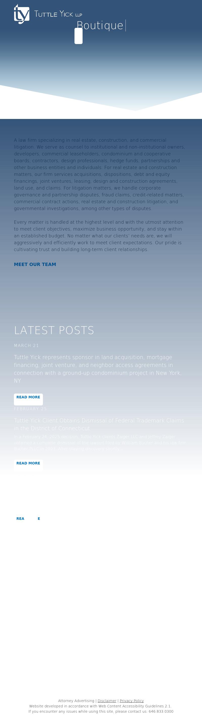Tuttle Yick LLP - New York NY Lawyers