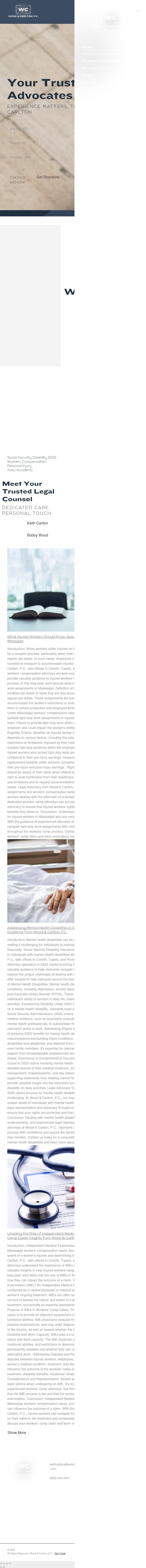 Wood & Carlton, P.C. - Corinth MS Lawyers