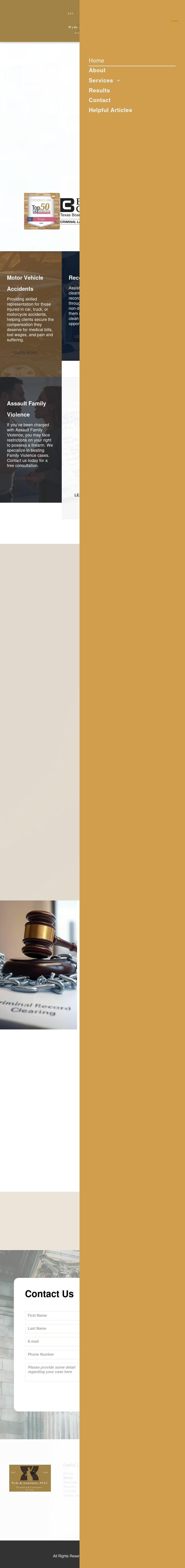 Wyde & Associates - Dallas TX Lawyers
