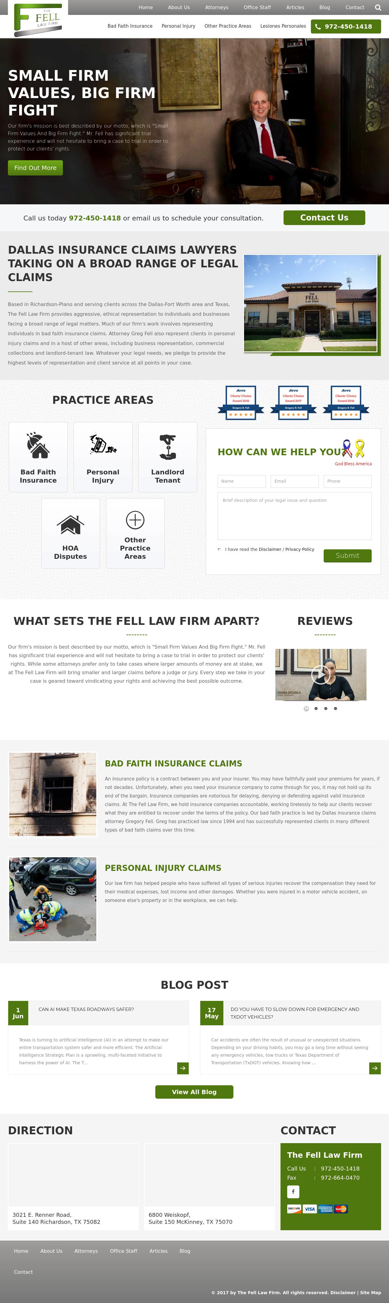 The Fell Law Firm - Richardson TX Lawyers